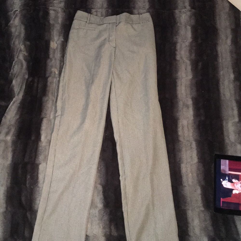 Checkered work pants
